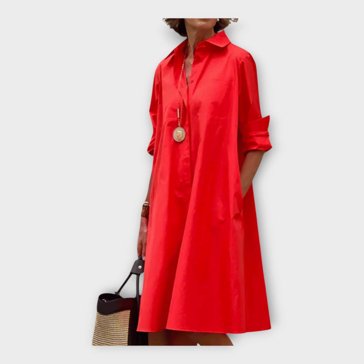 Rochie Polo Elegantă din Material Premium