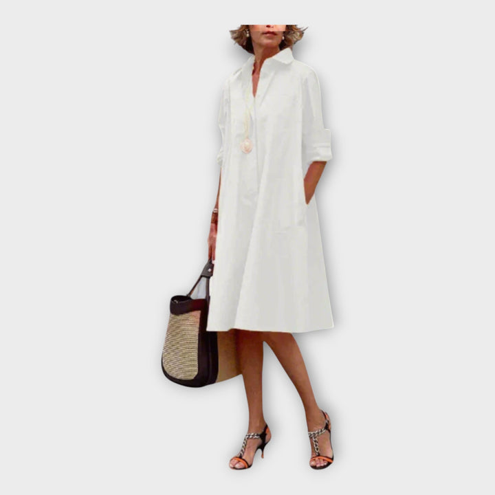 Rochie Polo Elegantă din Material Premium