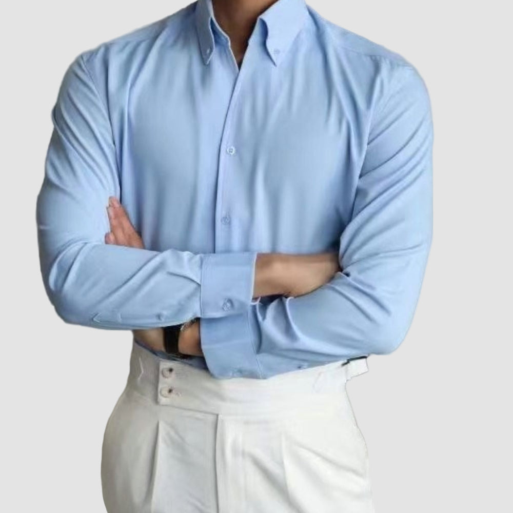 Cămașă Slim-Fit Stil Francez Old Money