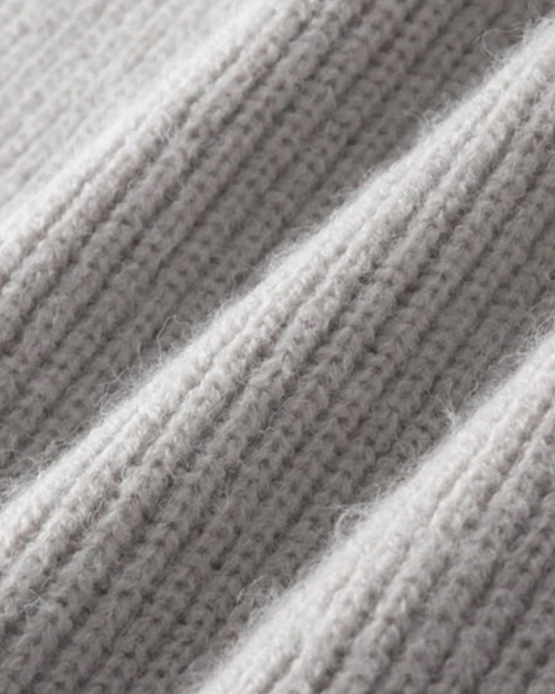 Gilet din lână Amalfi cu fermoar complet