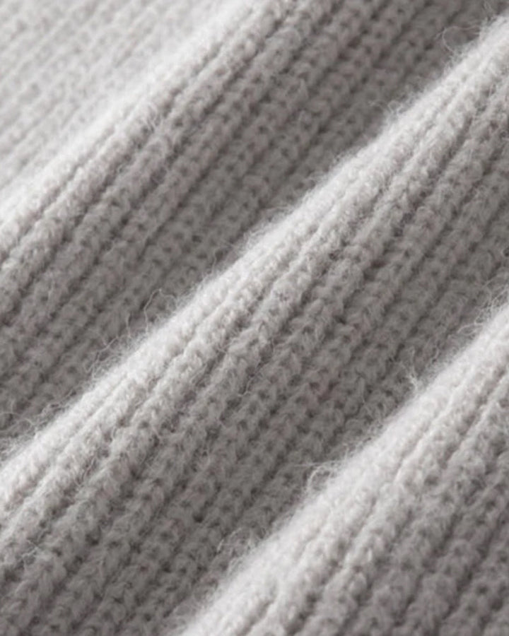 Gilet din lână Amalfi cu fermoar complet