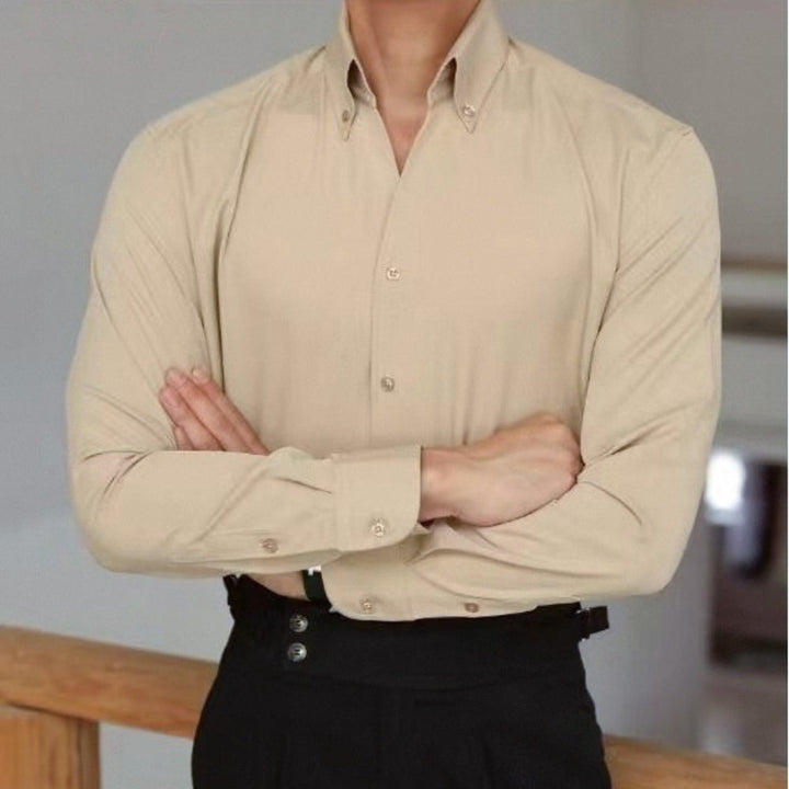 Cămașă Slim-Fit Stil Francez Old Money