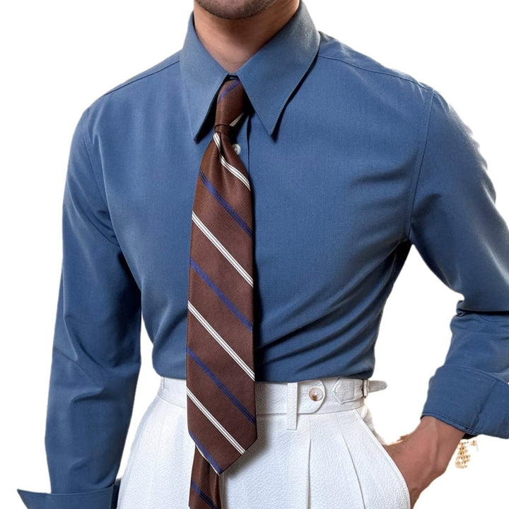 Cămașă Slim-Fit Stil Francez Old Money