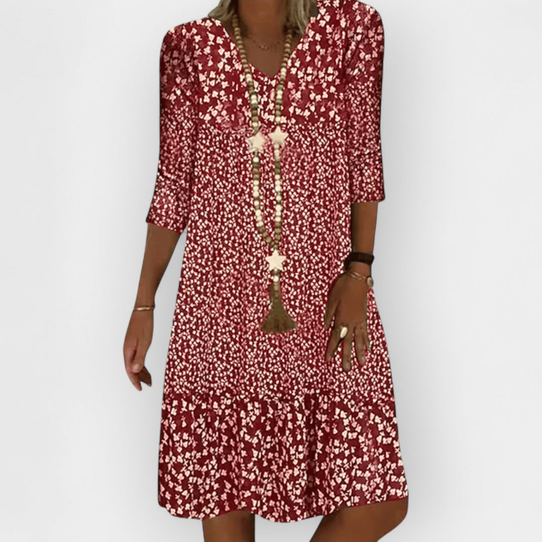 Rochie Ușoară cu Design Elegant