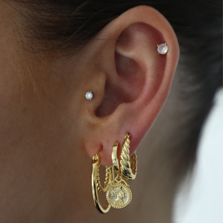 Cercei Întreținuți cu Stil Twist