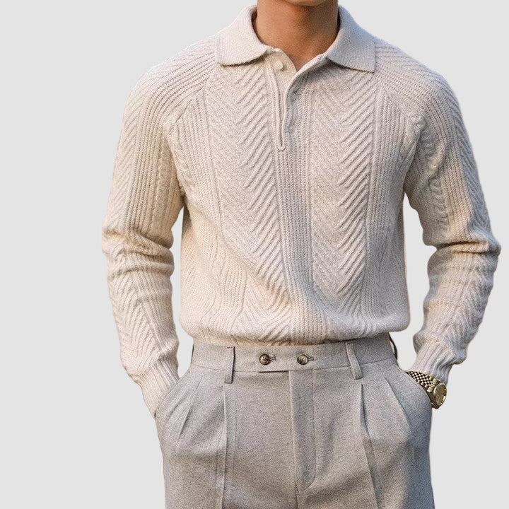 Pulover Polo Tricotat ASAN