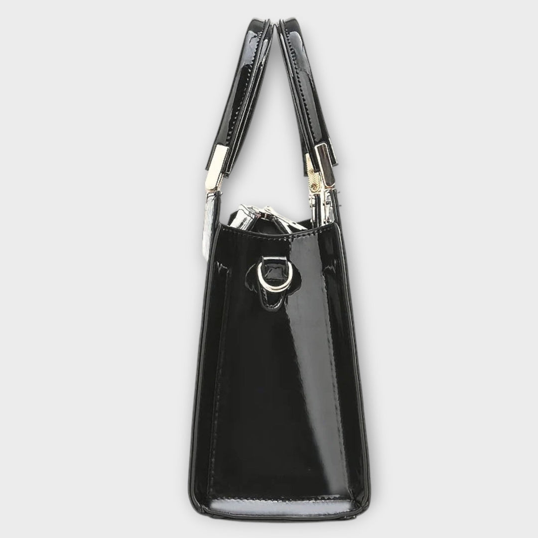 Geantă Croco Handmade Strălucitoare