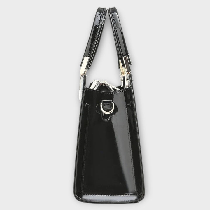 Geantă Croco Handmade Strălucitoare