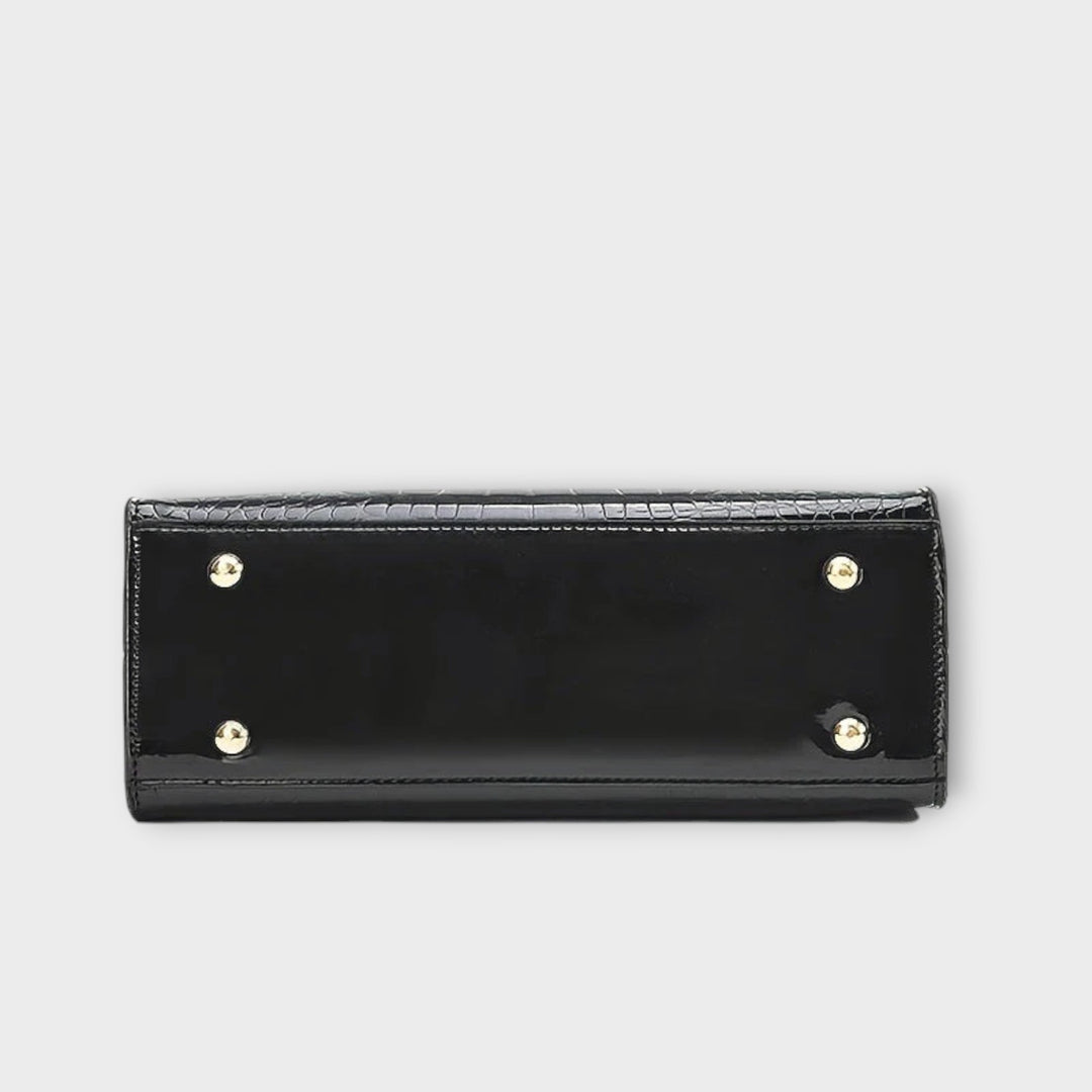 Geantă Croco Handmade Strălucitoare