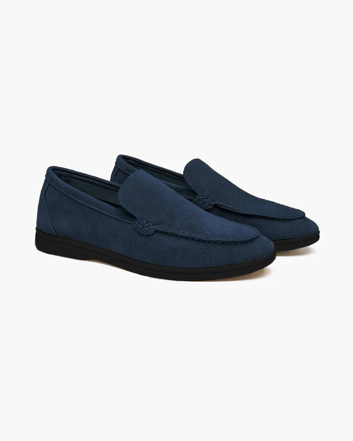 Loafers Premium din Suedă - Talpă Neagră