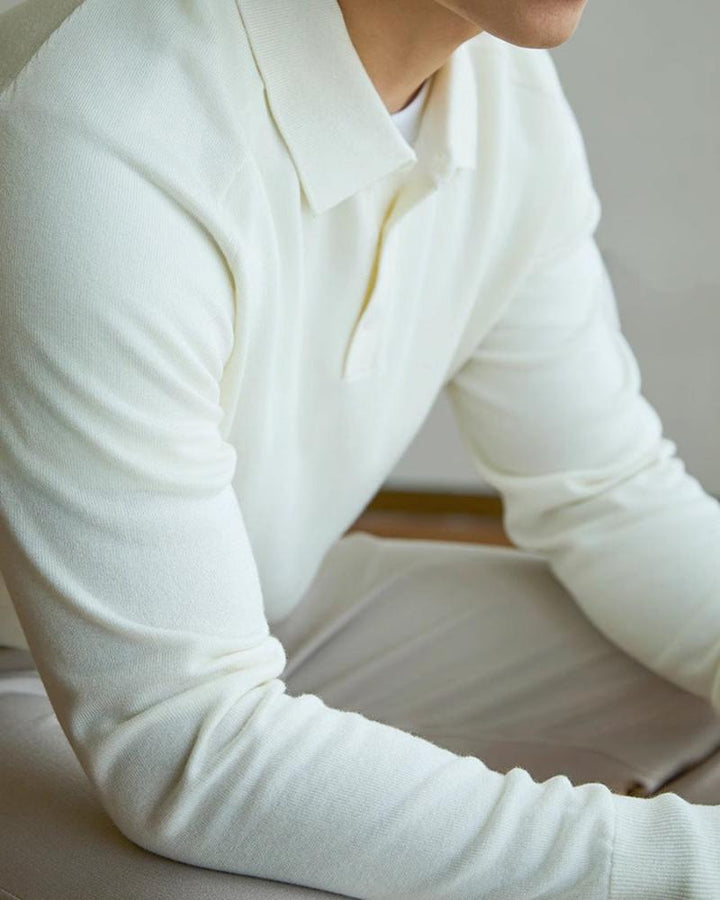 Polo din Lână 100% Premium