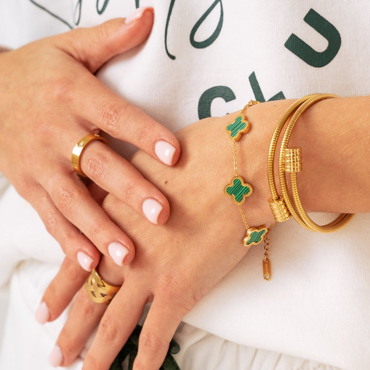 Brățară Twister Aurie