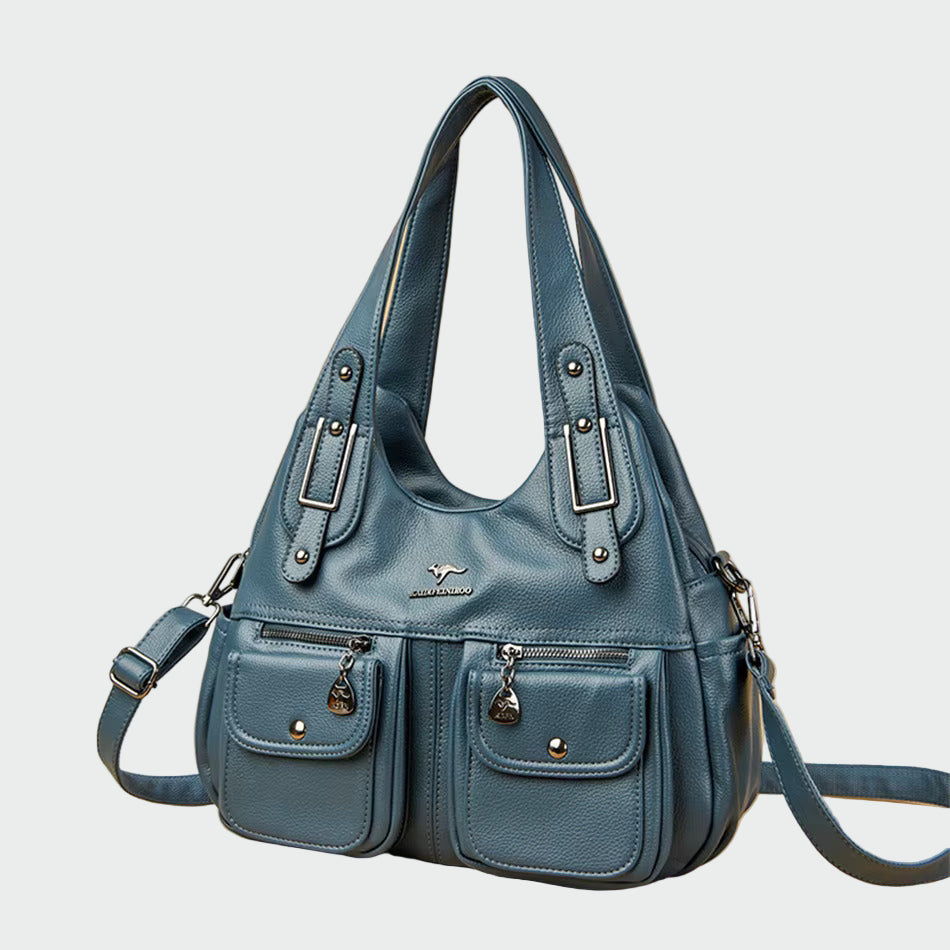 Geantă retro atemporală