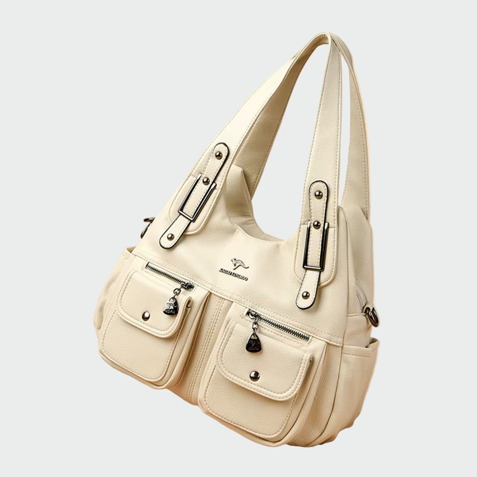 Geantă retro atemporală