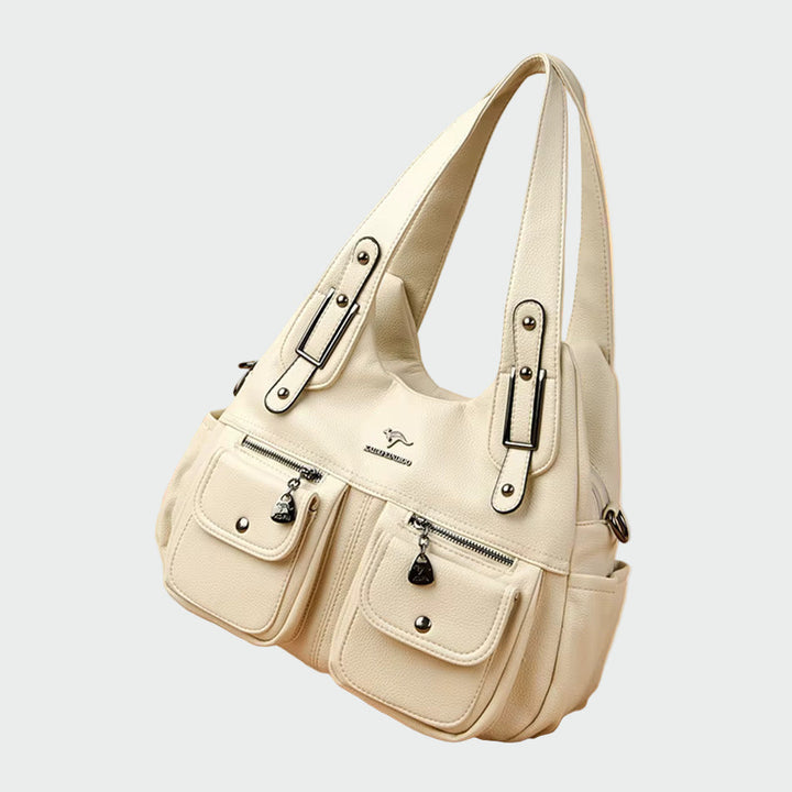 Geantă retro atemporală