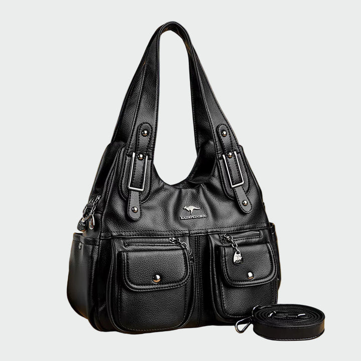 Geantă retro atemporală