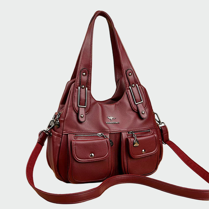 Geantă retro atemporală