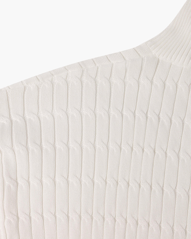 GWANGJU Pulover cu Fermuar Pe Jumătate