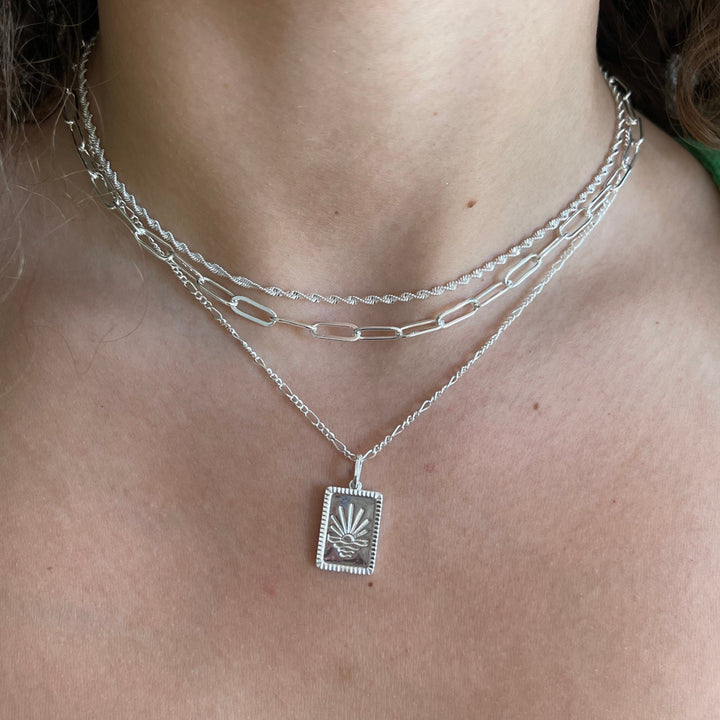 Colier cu Design Soare