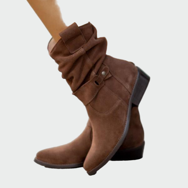 Bocanci confortabili până la gleznă