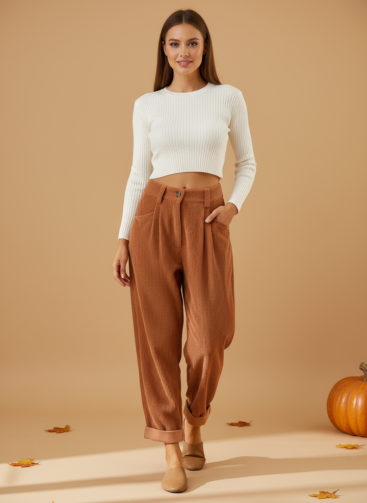 Jeans moderni cu șnur contemporan