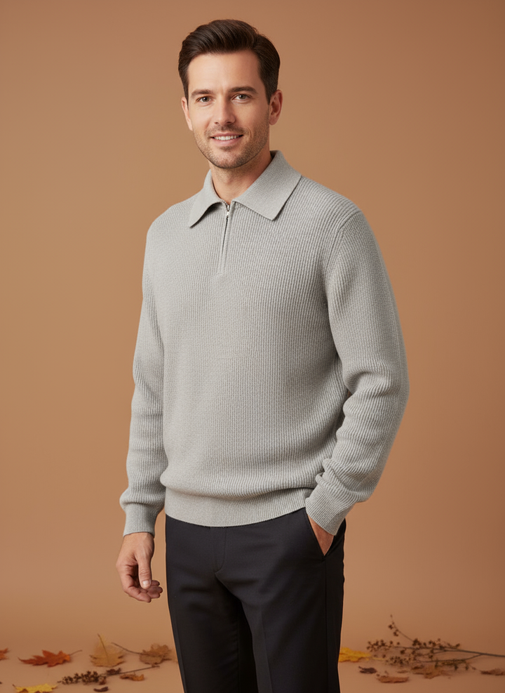 Pulover RASON cu fermoar