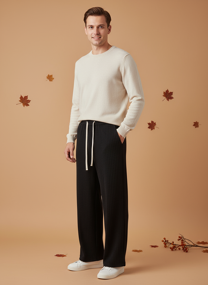 Pantalon din Catifea Romană