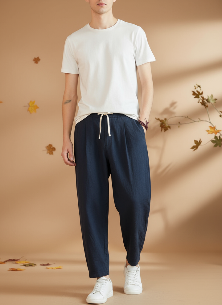 Pantalon din Bumbac Cancun