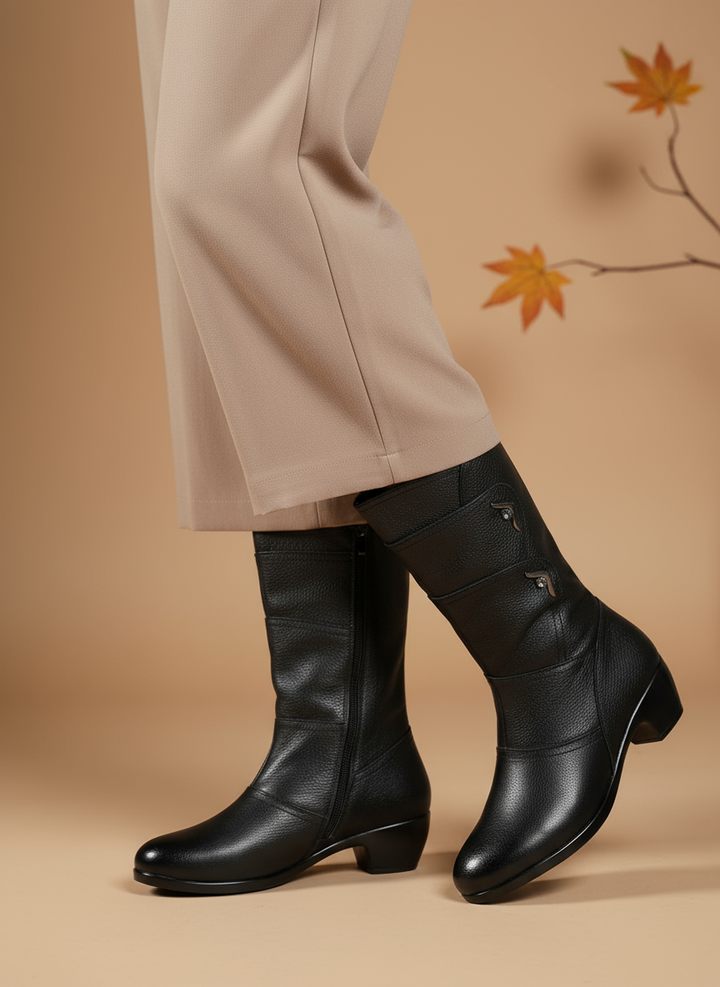 Botine cu Design Elegant și Aplicare Confortabilă