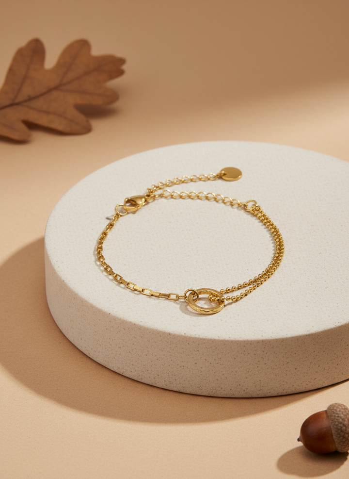 Brățară de Aur Tennis în Cutie