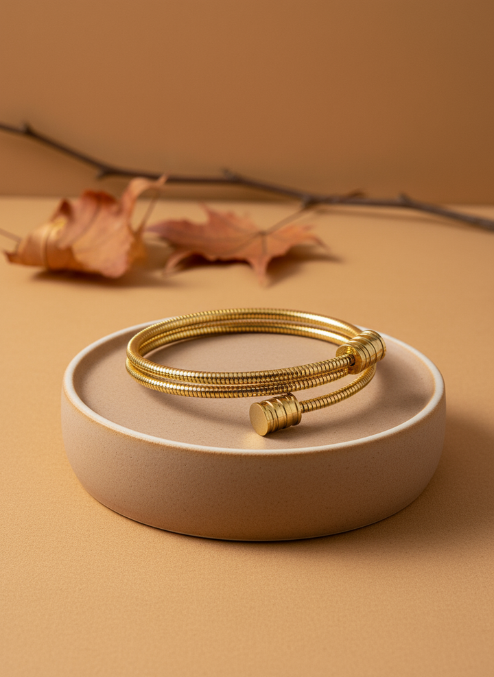 Brățară Twister Aurie