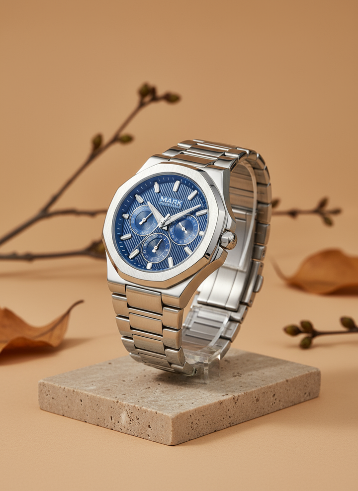 Ceas din Oțel Inoxidabil (Impermeabil)