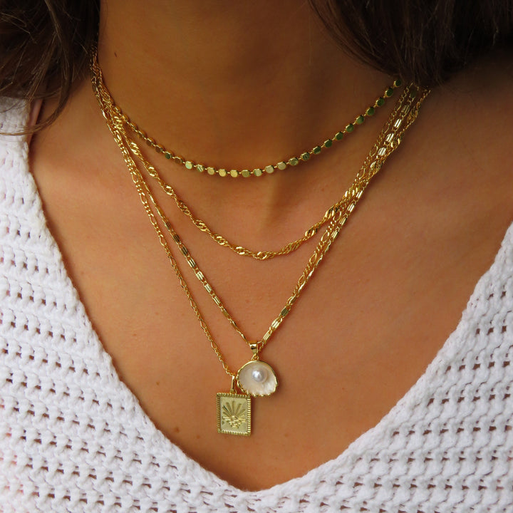 Colier cu Design de Scoică