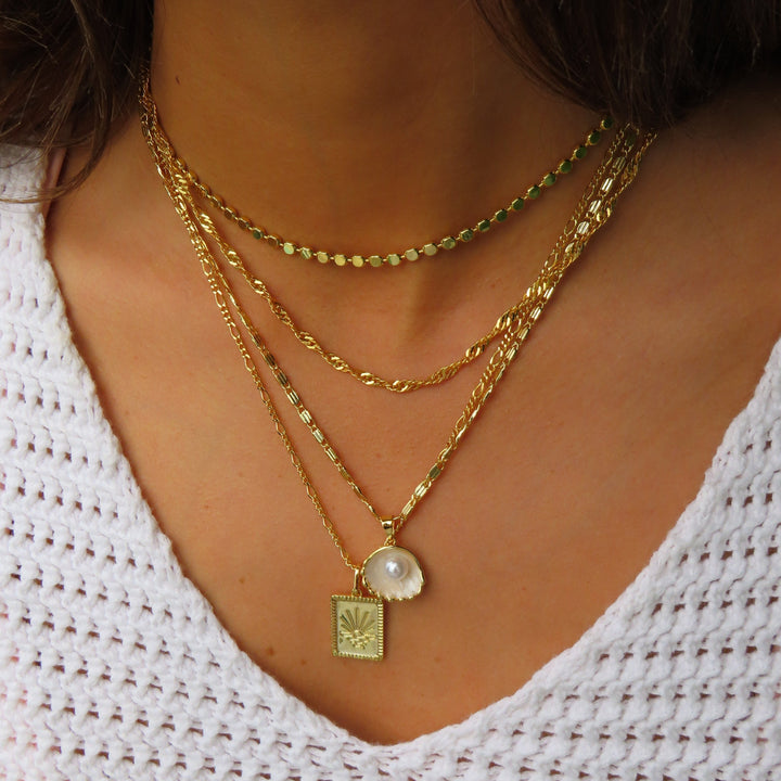 Colier cu Design Soare